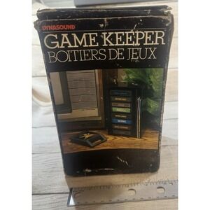 VTG Dynasound Video Game Keeper Organizer Atari 2600 Intellivision Odyssey TubB3